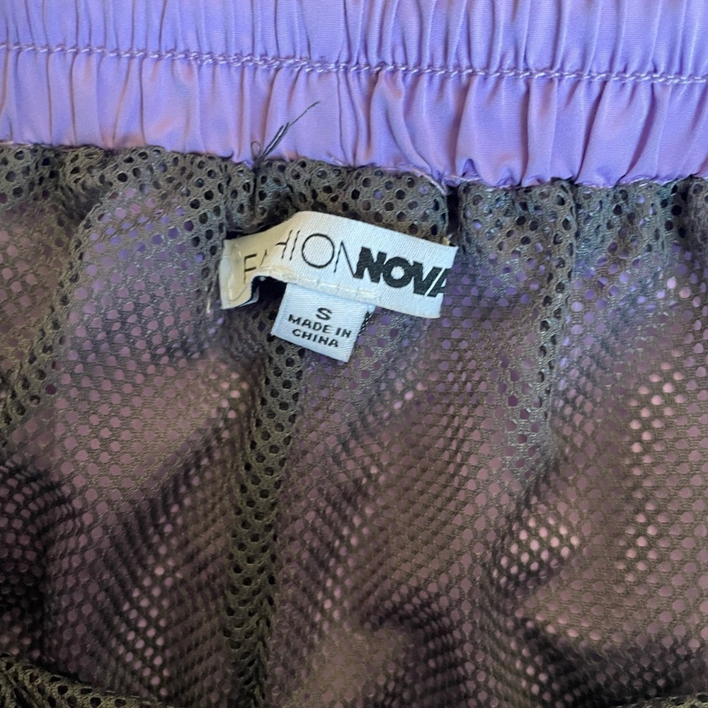 Fashion Nova Making A Statement Lounge Set - Purple/Combo - Picture 8 of 10